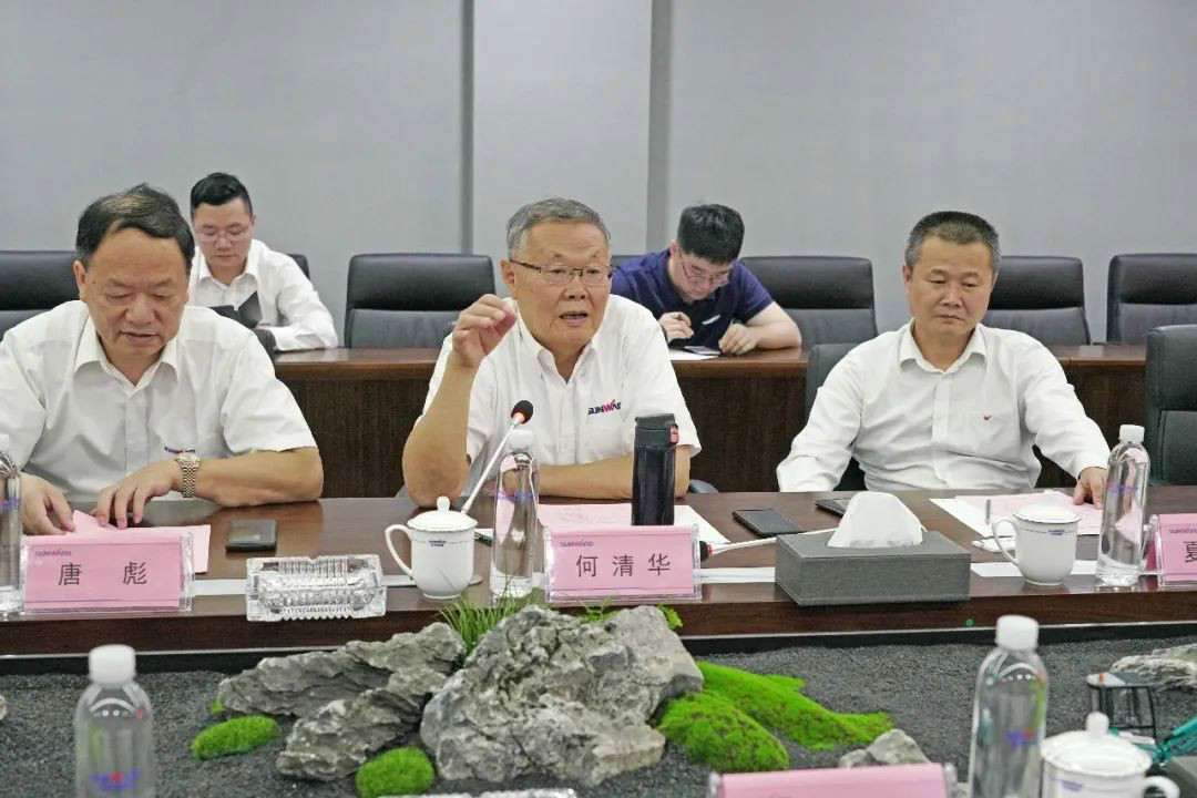 中铁装备赵华总经理莅临宝运莱智能交流