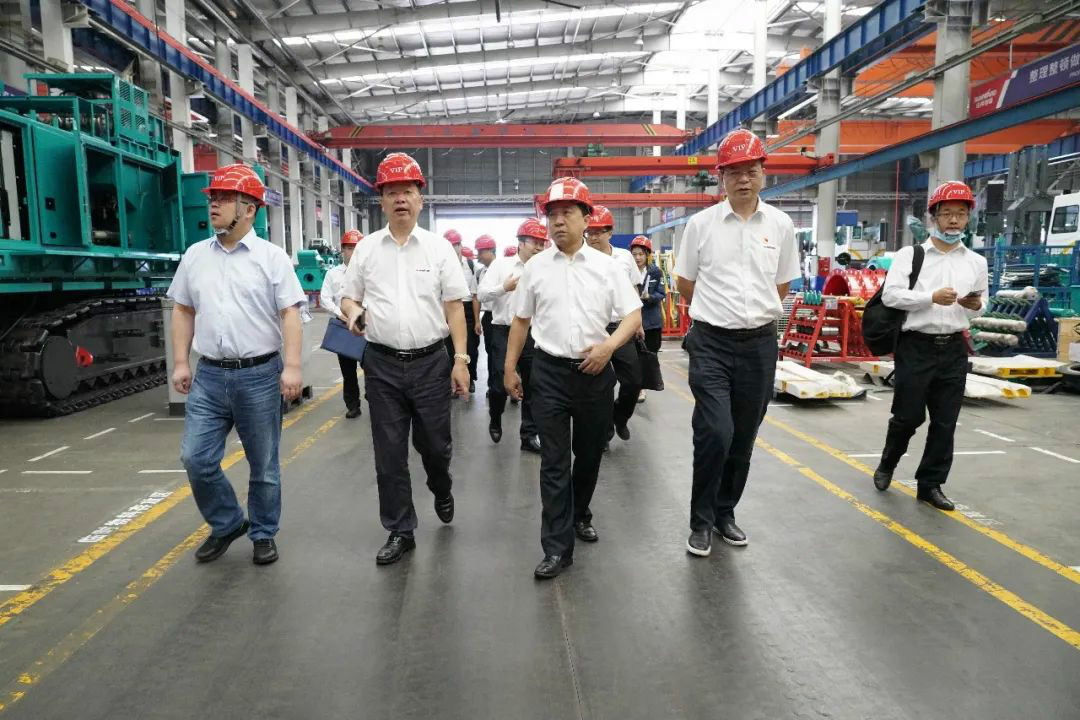 中铁装备赵华总经理莅临宝运莱智能交流