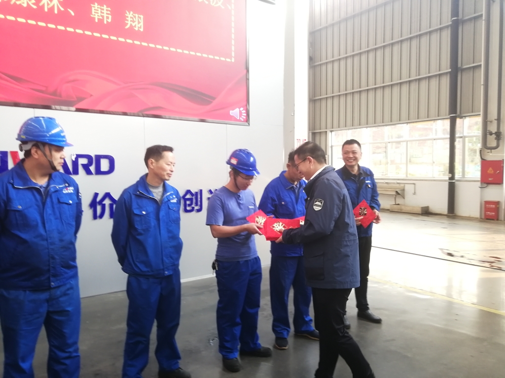 铸造技能工匠 彰显宝运莱魅力