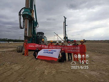 顶酷暑 走戈壁 2021年宝运莱智能全球服务万里行走进新疆