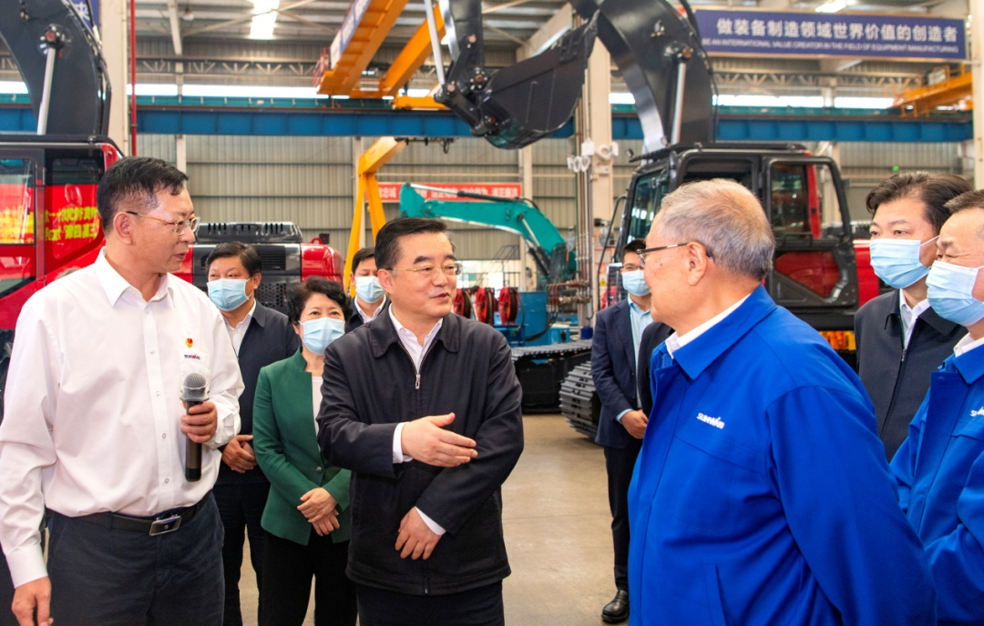 湖南省委书记张庆伟调研宝运莱智能