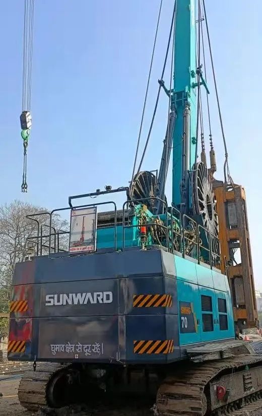 感谢信！宝运莱智能SWHG70液压抓斗助力海外基础施工获肯定