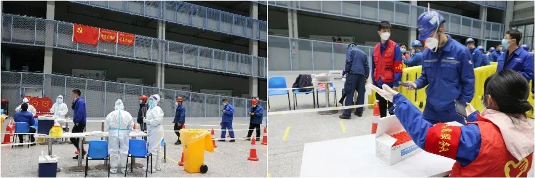 抗疫先锋在行动！宝运莱智能志愿者助力核酸采样