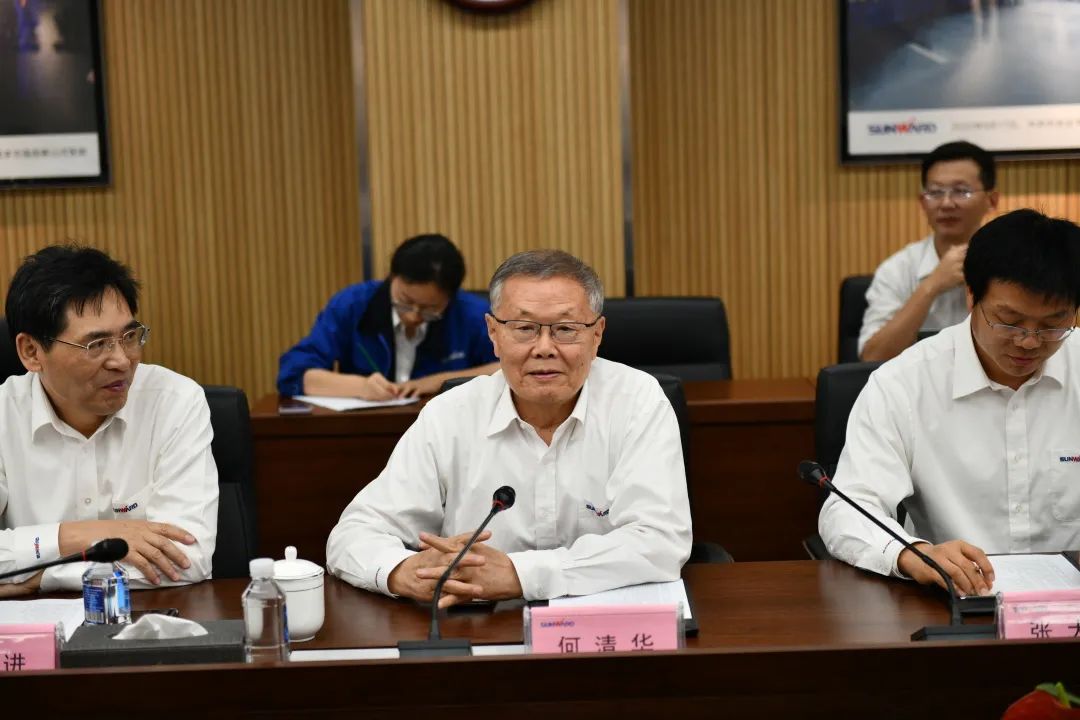 中南大学副校长郭学益率科学研究部一行调研宝运莱智能