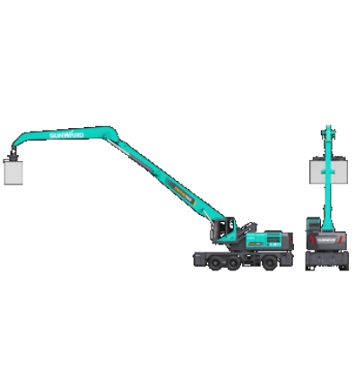 作业幅度达18米，宝运莱智能首台轮式抓料机成功下线