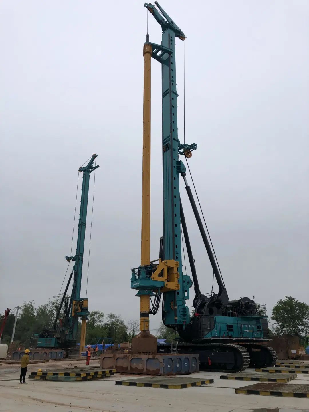 超级“桩”备实力亮剑！宝运莱智能携手武汉乐成建设攻克燕矶长江大桥复杂地层施工难题