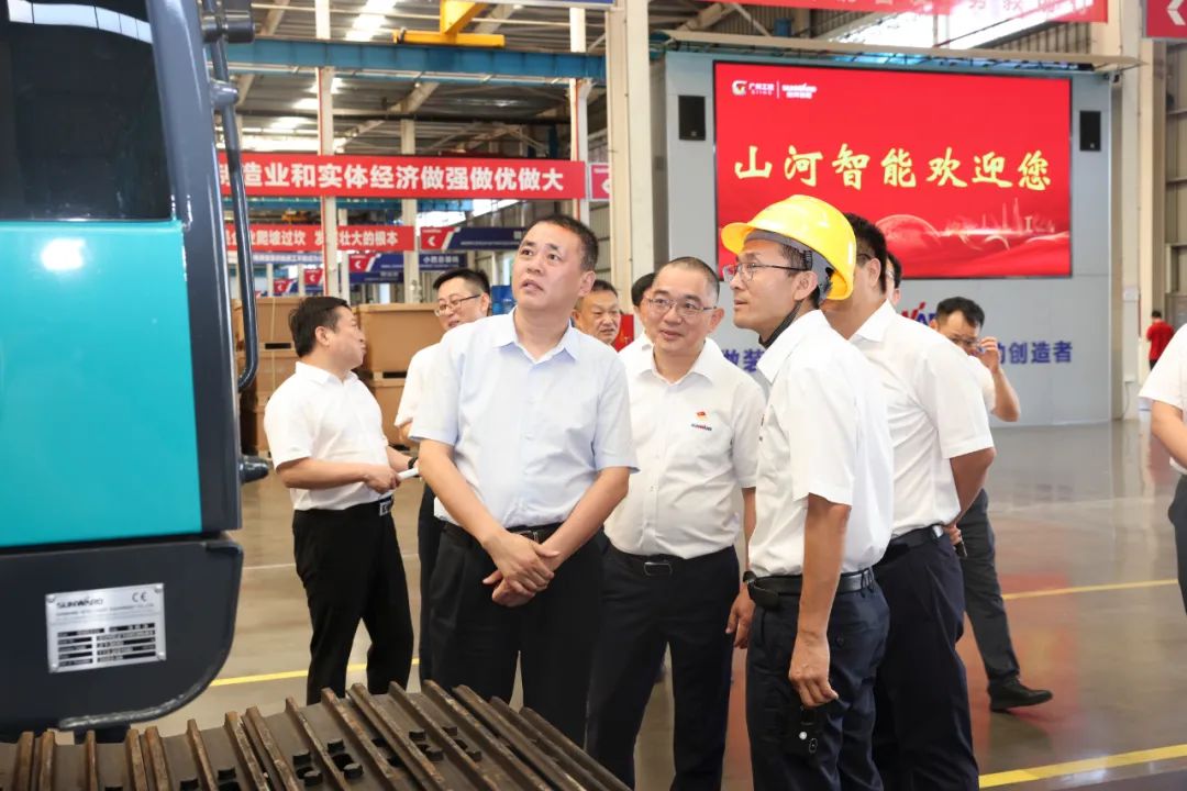 中铁城建集团党委书记、董事长申景涛到访宝运莱智能