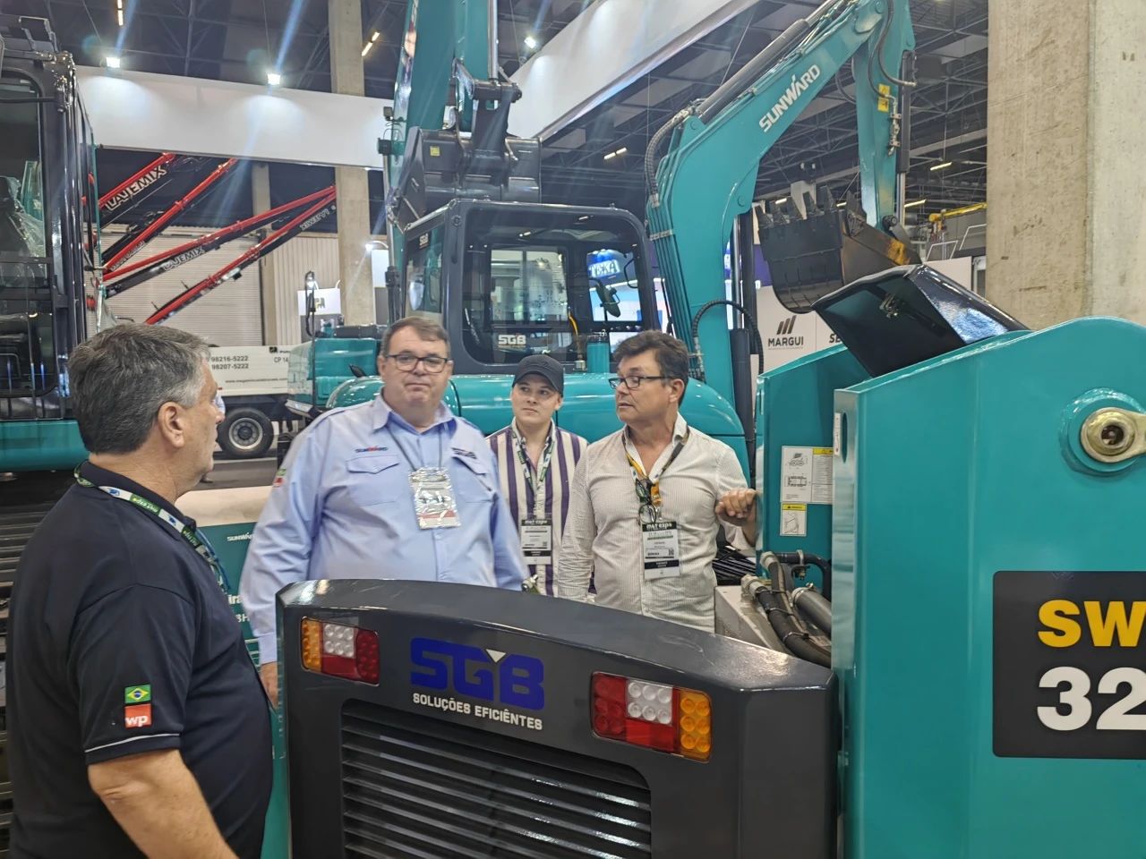 展出设备销售一空！宝运莱智能亮相2024巴西矿业展览会！