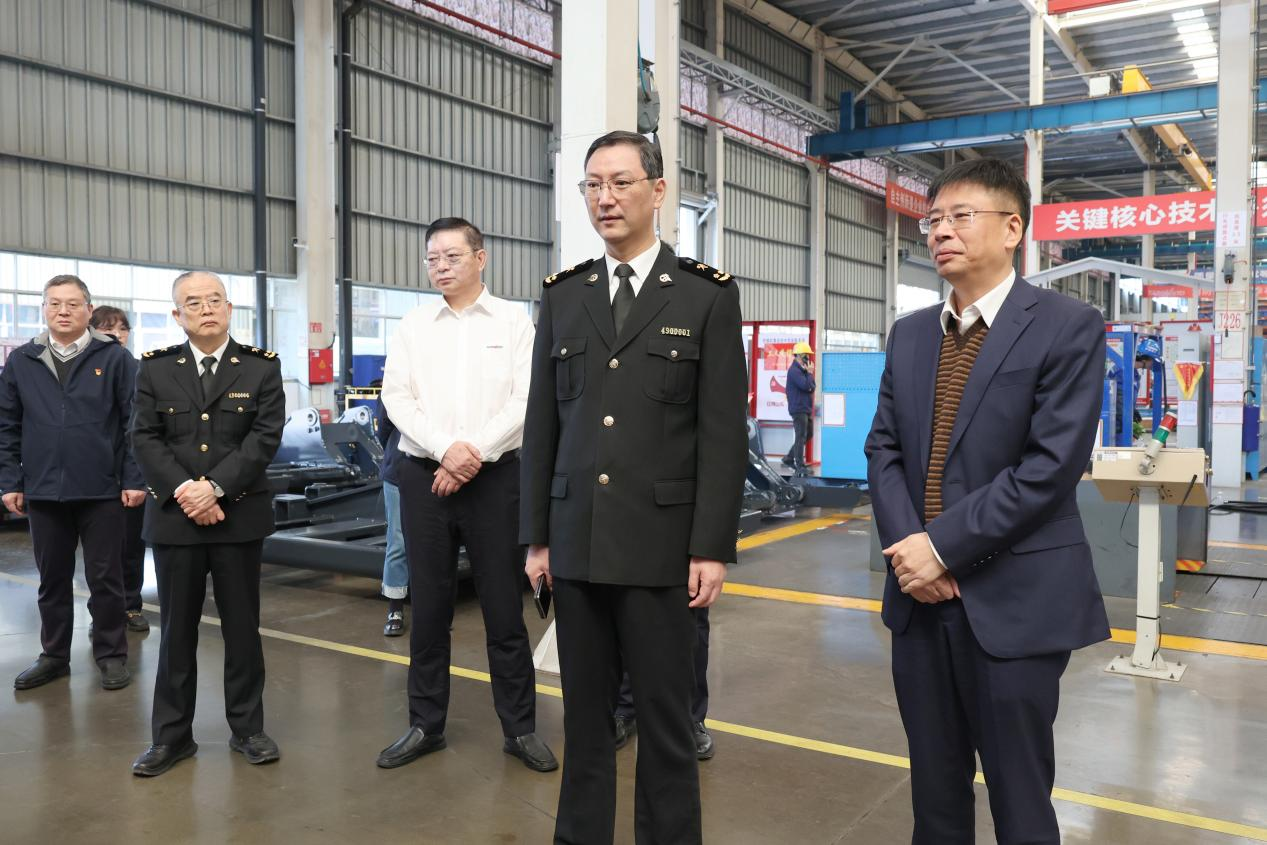 长沙海关关长、党委书记顾炯调研宝运莱智能
